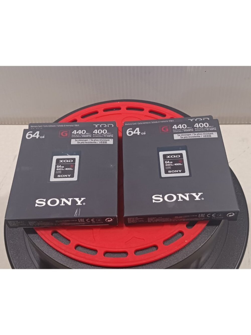 Sony 64GB XQD G Series Memory Card QDG64F Brand New Factory Sealed NIB - Single